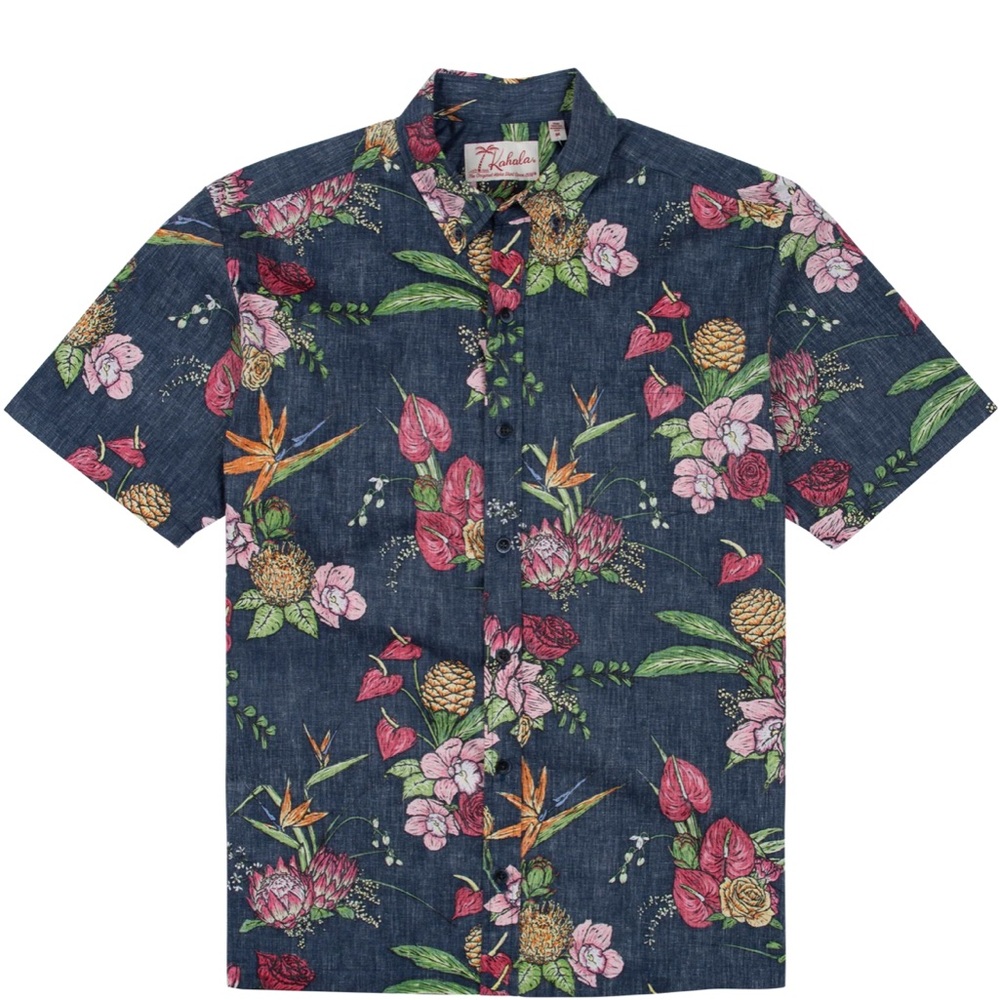 Kahala Flowers For You Men’s Short NWT